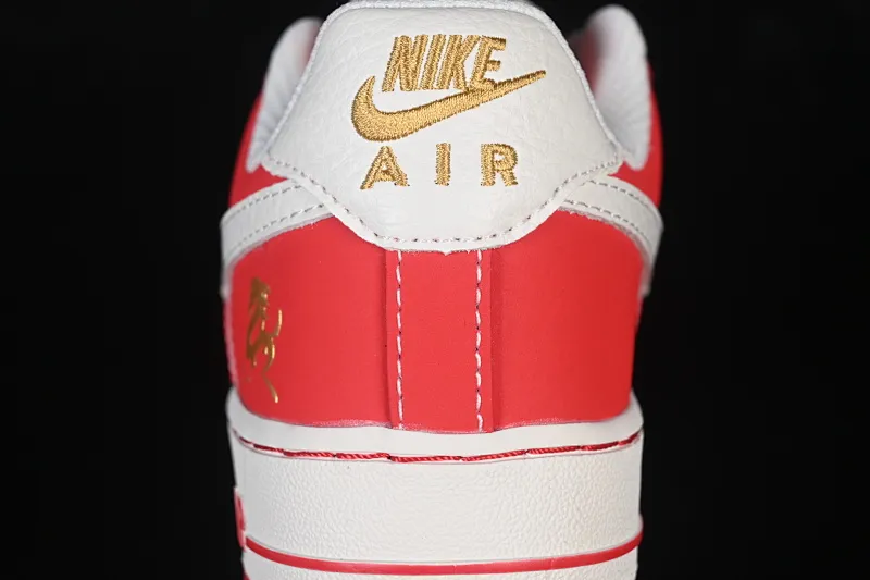 All Categories Nk Air Force 1 Air Force Series Nk Air Force 1 Low Air Force Low Nike Air Force 1'07 Low Year of the Horse Limited Red Red Gold Air Force One Low Casual Shoes NH0601-523